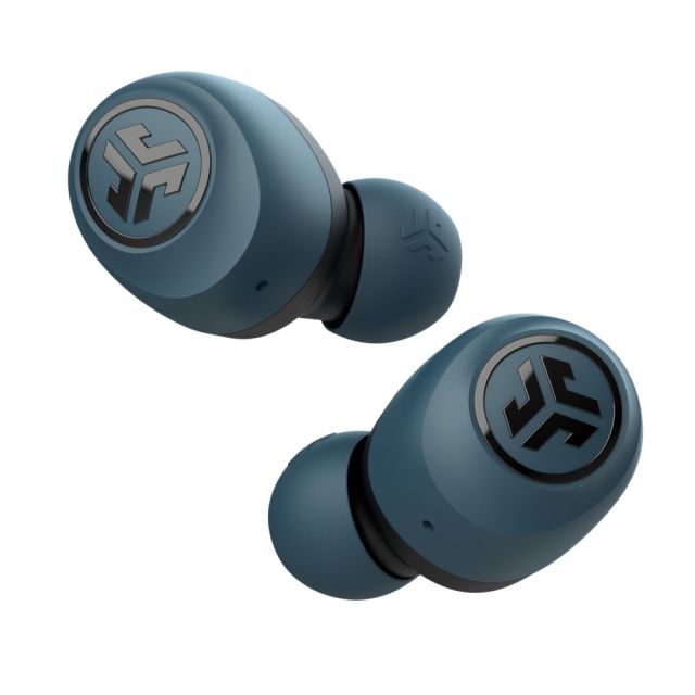 JLab Audio GO Air True Wireless Bluetooth Earbuds, Navy Blue, EBGOAIRRNVYBLK82 (Min EBGOAIRRNVYBLK82