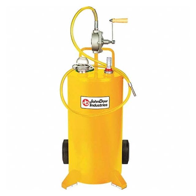 Fuel Caddies, For Fuel Type: Diesel , Volume Capacity: 25, 25 Gal. , Material: Steel , Color: Yellow, Yellow , Material: Steel MPN:FC-25DC