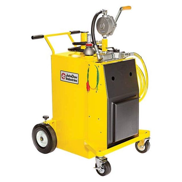 Fuel Caddies, For Fuel Type: Diesel , Volume Capacity: 30, 30 Gal. , Material: Steel , Color: Yellow, Yellow , Material: Steel MPN:FC-P30-UL-D