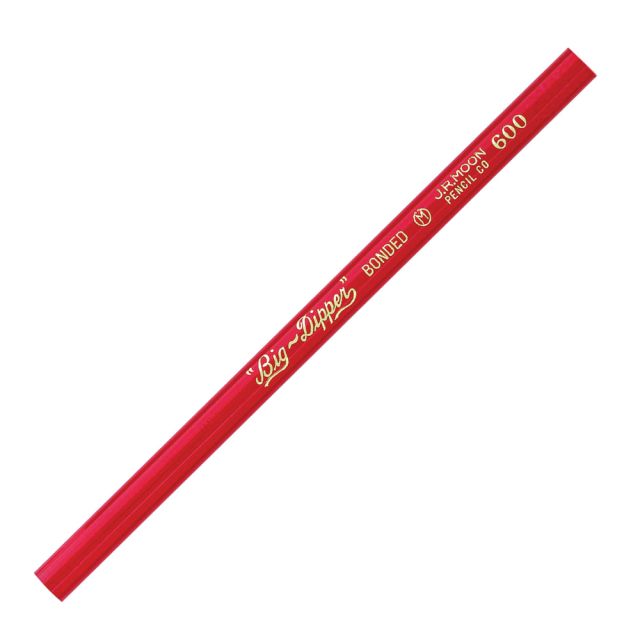 J.R. Moon Pencil Co. Big Dipper Pencils, Without Eraser, 2.11 mm, #2 Lead, Pack Of 72 (Min Order Qty 2) MPN:JRM600BN