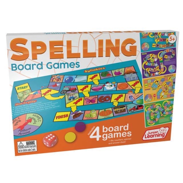 Junior Learning Spelling Board Games (Min Order Qty 3) MPN:JRL423