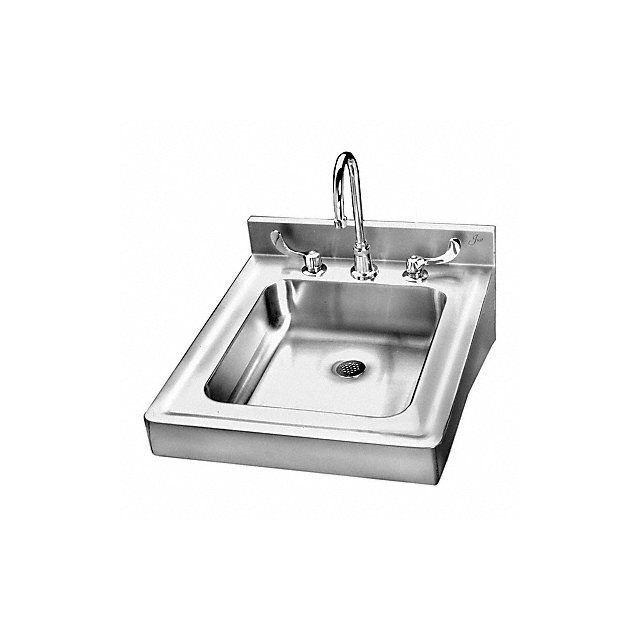 Just Mfg Bath Sink Rect 14in x 16in x4in MPN:HCL-23520-T