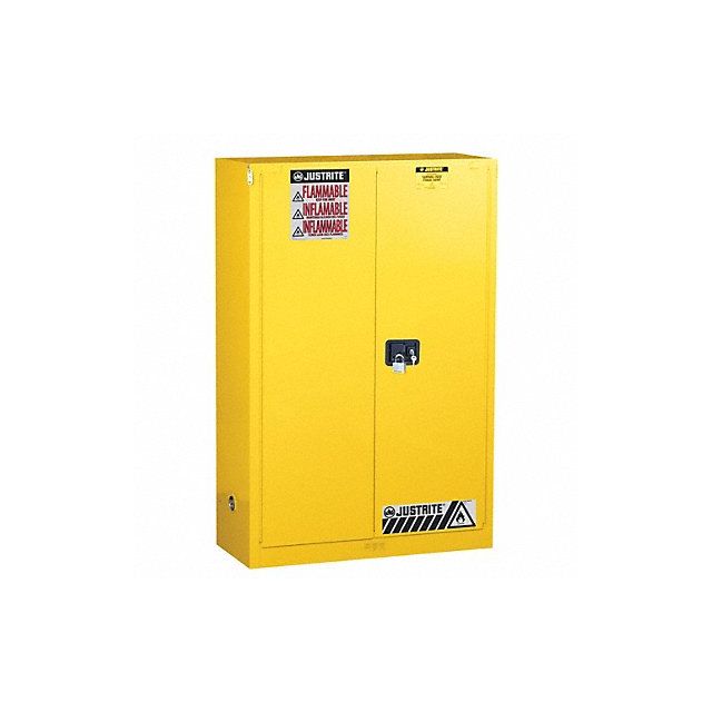 E4579 Flammable Safety Cabinet 45 gal Yellow MPN:894520