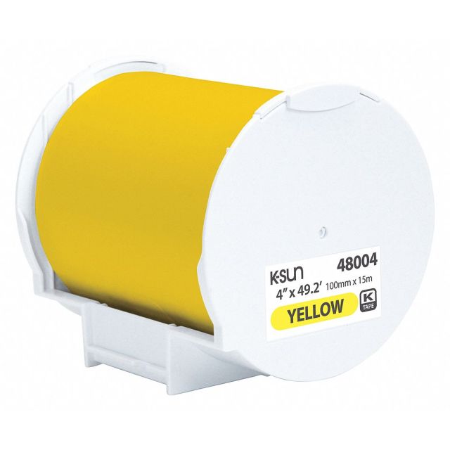 Label Tape Pipe Markers Yellow MPN:48004