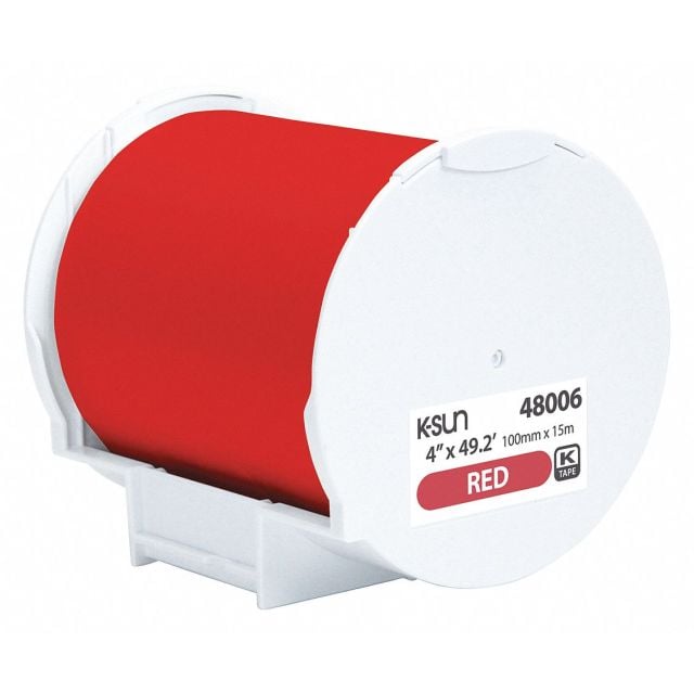 Label Tape Pipe Markers Red MPN:48006
