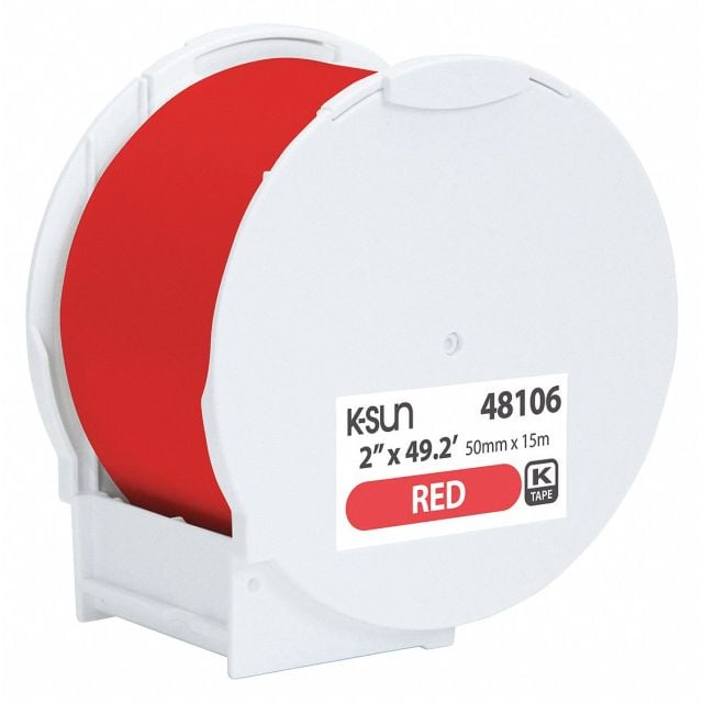 Label Tape Pipe Markers Red MPN:48106
