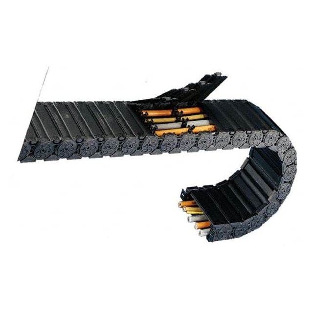 Cable & Hose Carriers, Access Type: Snap Open , Overall Length (Feet): 1 , Inside 6MT1751702X1FT