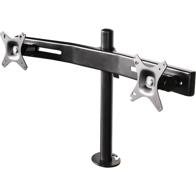 Kantek Mounting Arm for Monitor - Black - Height Adjustable - 24in Screen Support - 1 Each MPN:STS802