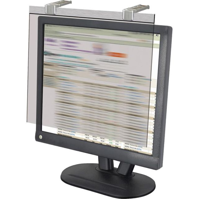 Kantek LCD Privacy Antiglare Wide-screen Filter Silver - For 20in Widescreen - Scratch LCD20WSV