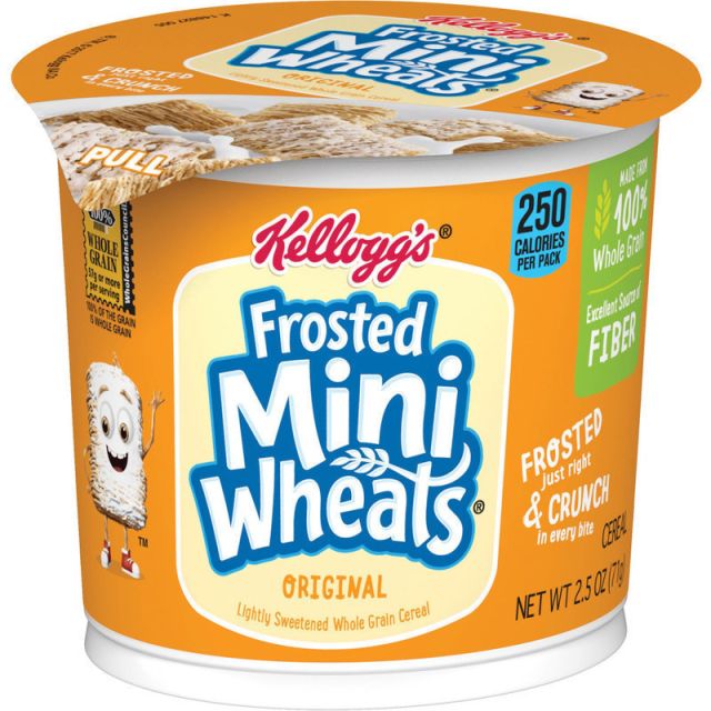 Breakfast Cereal, Frosted Mini Wheats, Single-Serve, 6/Box (Min Order Qty 5) MPN:42799