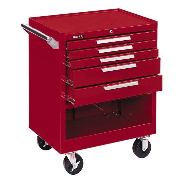 Steel Tool Roller Cabinet: 5 Drawers MPN:275XR