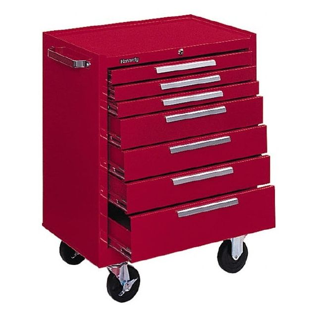 Steel Tool Roller Cabinet: 7 Drawers MPN:277XR