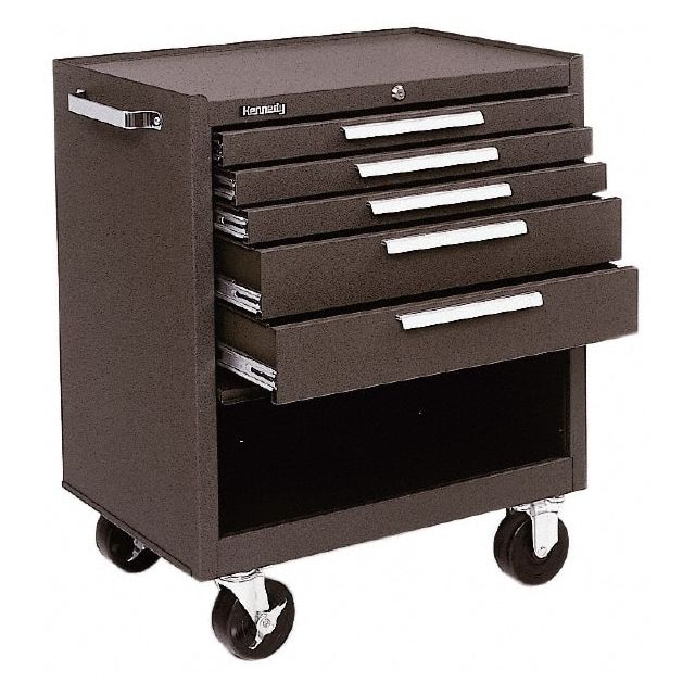 Steel Tool Roller Cabinet: 5 Drawers MPN:295XB