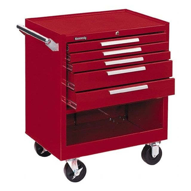 Steel Tool Roller Cabinet: 5 Drawers MPN:295XR