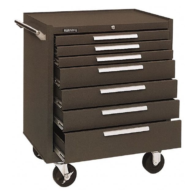 Steel Tool Roller Cabinet: 7 Drawers MPN:297XB