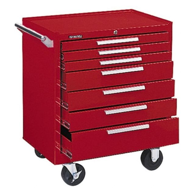Steel Tool Roller Cabinet: 7 Drawers MPN:297XR