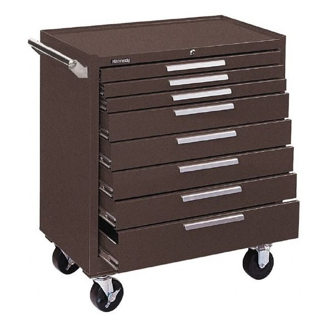Steel Tool Roller Cabinet: 8 Drawers MPN:348XB
