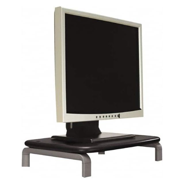 Monitor Stand: Black & Gray KMW60087 General Office Supplies