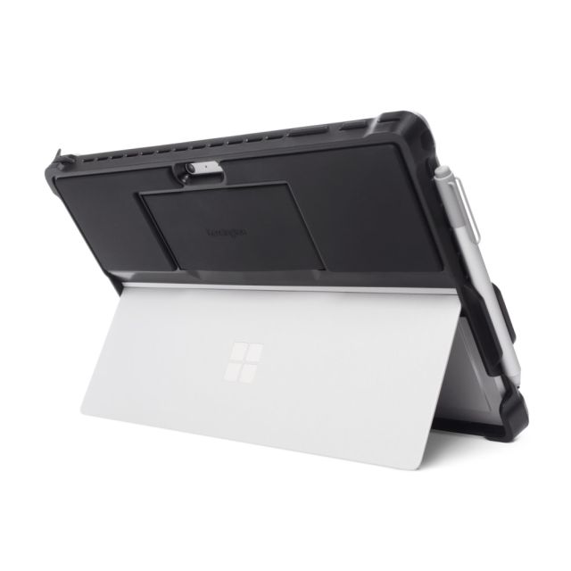 Kensington BlackBelt Carrying Case for Surface Pro and Surface Pro 4 - Black - Impact Resistant, Scratch Resistant, Slip Resistant, Drop Resistant, Damage Resistant - Rubber, Silicone, Polycarbonate - Hand Strap - 8.5in Height x 12in Width x 0.8in Depth M