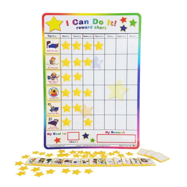 Kenson Parenting Solutions I Can Do It! Reward Chart, Preschool - Grade 3 (Min Order Qty 3) MPN:KPS-RE102