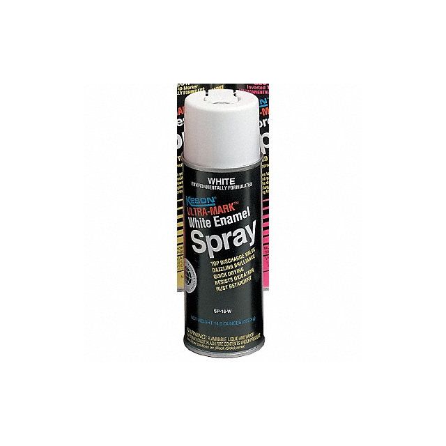 Spray Paint White 15 Min 13 oz net MPN:SP16W