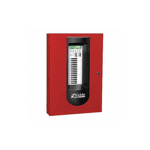 Alarm Control Panel Red 16-1/4 W Steel MPN:FX-10R