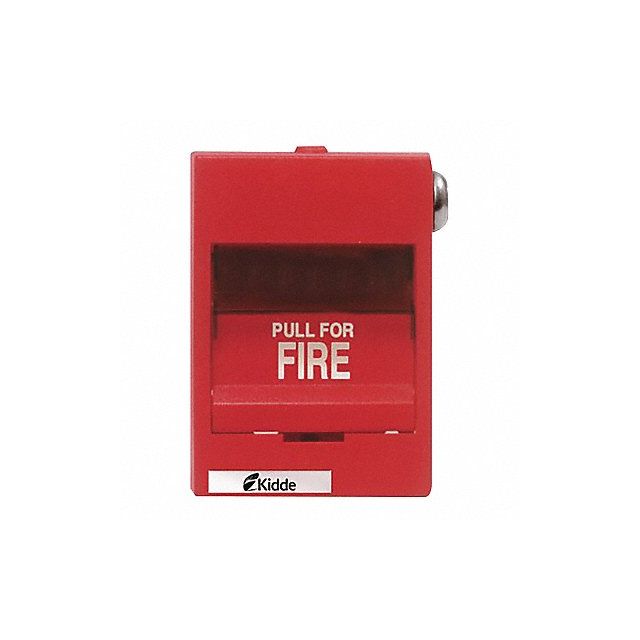 Fire Alarm Pull Station Red 3-3/8 D MPN:K-276B-1110