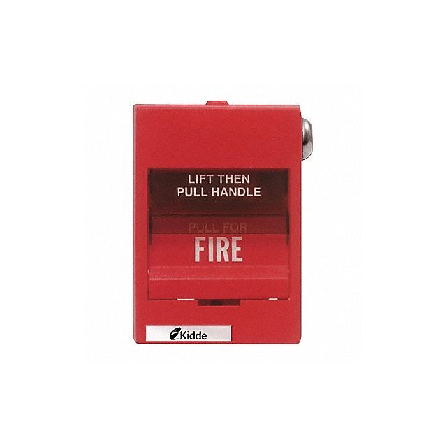 Fire Alarm Pull Station Red 3-5/8 D MPN:K-278B-1120
