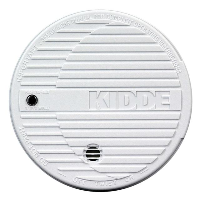 Kidde Fire Smoke Alarm, White (Min Order Qty 6) MPN:440374