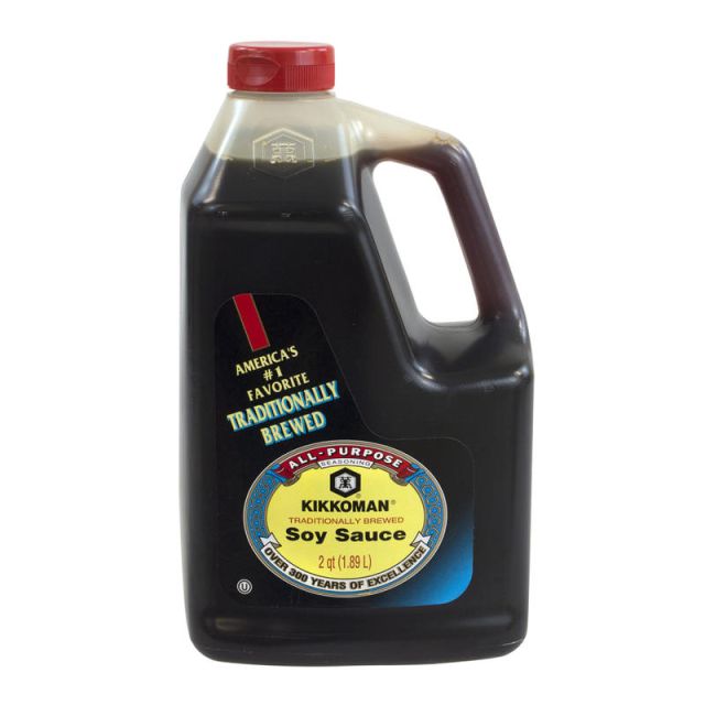 Kikkoman Soy Sauce, 64 Oz Bottle (Min Order Qty 3) MPN:150