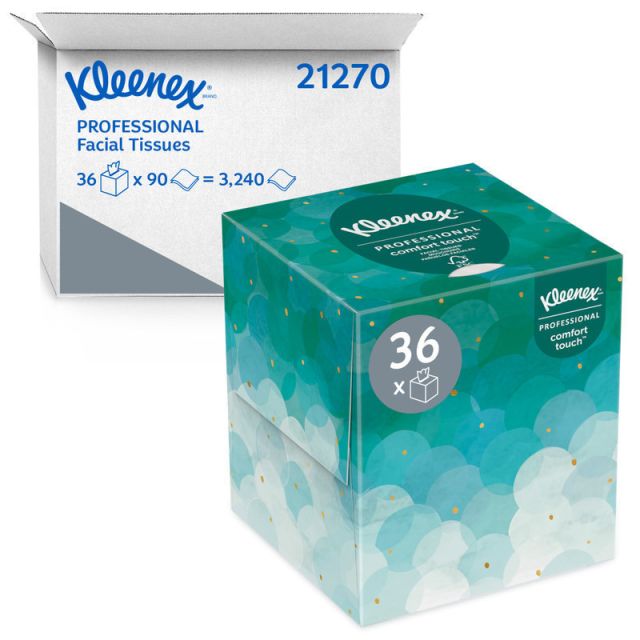 Kleenex Professional 2-Ply Upright Box Tissue