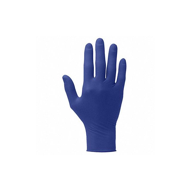 Disposable Gloves Blue Beaded Cuff PK200 MPN:62825