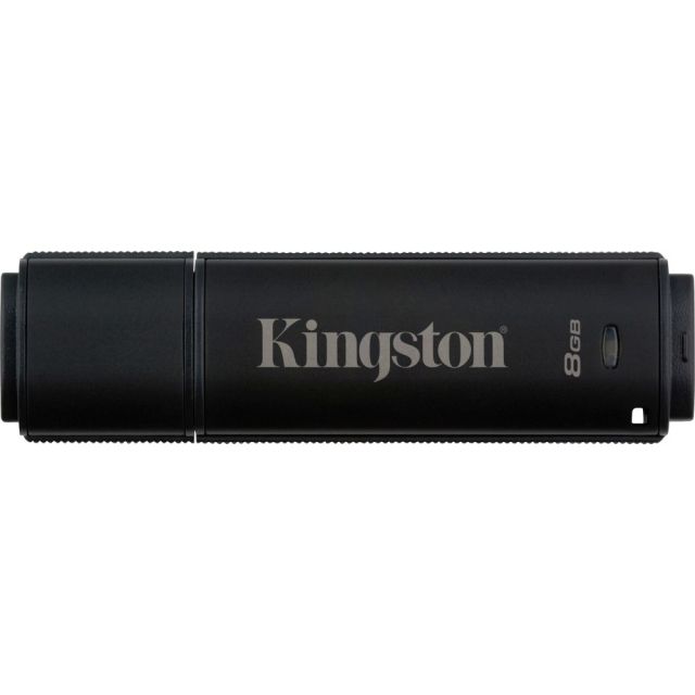Kingston 8GB USB 3.0 DT4000 G2 256 AES FIPS 140-2 Level 3 - 8 GB - USB 3.0 - 256-bit AES MPN:DT4000G2DM/8GB