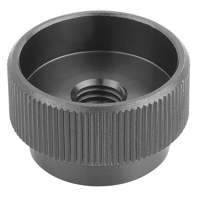 Thumb & Knurled Nuts, Nut Type: Knurled Nut , Head Type: Round Knurled , Material: Steel , Thread Size: M5 , Overall Height: 0.4724, 12.0  MPN:K0137.105