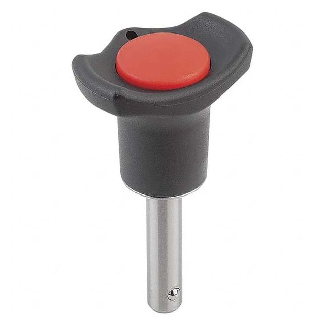 Push-Button Quick-Release Pin: T-Handle, 1.7717