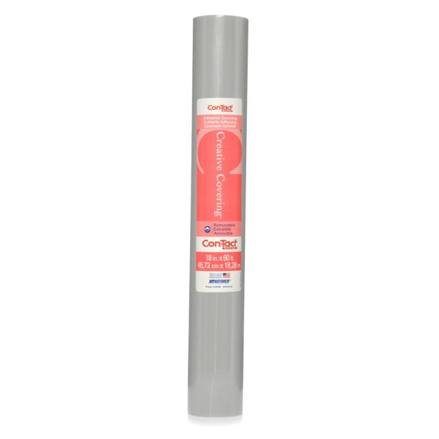 Con-Tact Brand Adhesive Roll, 18in x 60ft, Slate Gray, 1 Roll (Min Order Qty 2) MPN:KIT60FC9AA2601