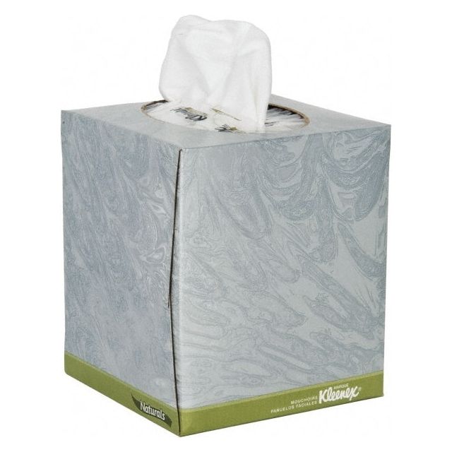 Kleenex Professional Naturals Boutique Facial Tissue Cube for Business (21272), Upright Face Tissue Box, 2-PLY MPN:21272