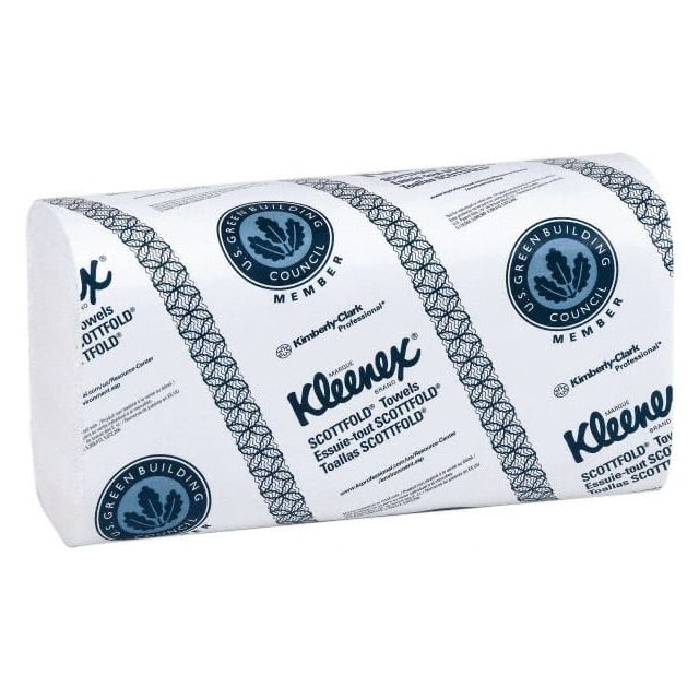 Paper Towels: Multifold, 25 Rolls, 1 Ply, White MPN:13254