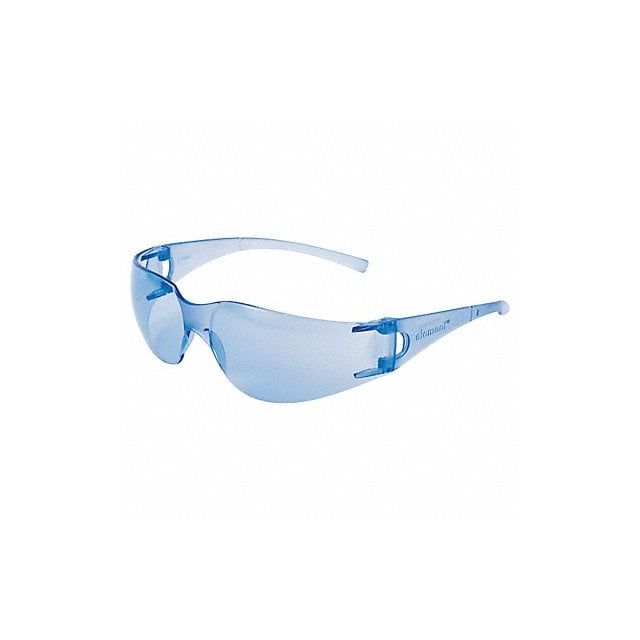 Safety Glasses Light Blue Uncoated MPN:33072