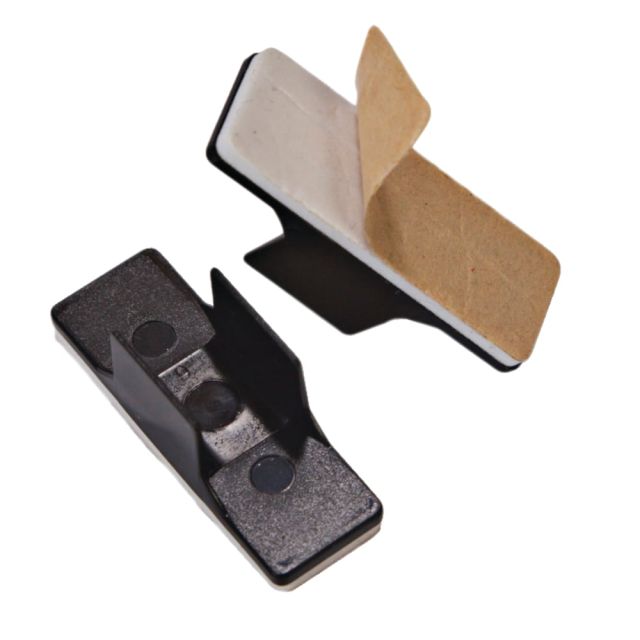 KleenSlate Adhesive Clips For Small Markers, Black, Pack Of 10 (Min Order Qty 8) MPN:9017