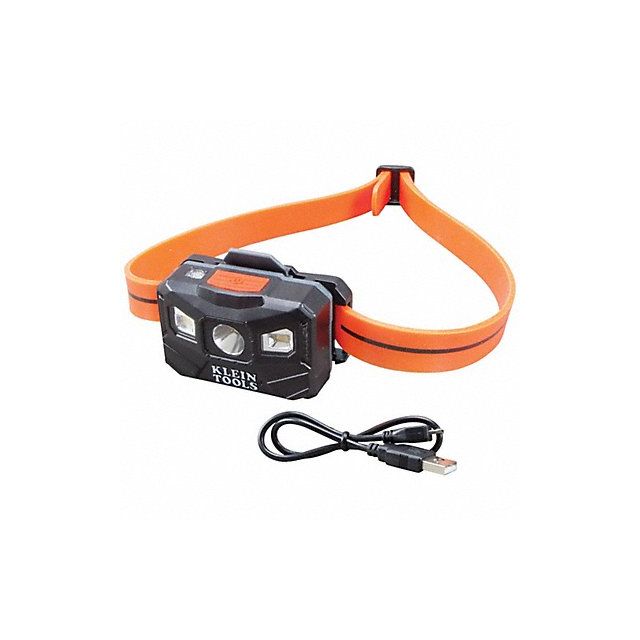 Rechargeable Headlamp ABS Black 400lm MPN:56064