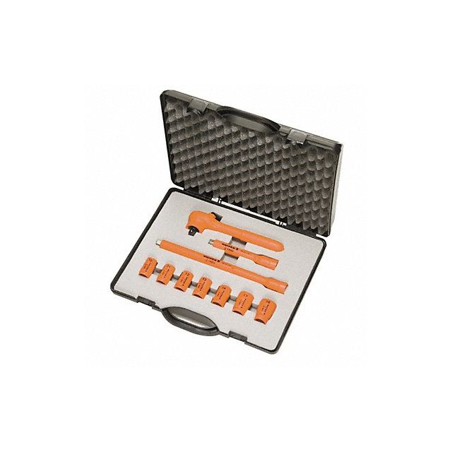Insulated Socket Wrench Set 10 pc. MPN:98 99 11 S4