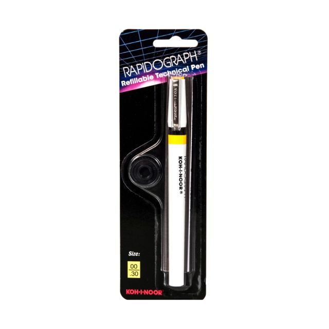 Koh-I-Noor Rapidograph No. 3165 Technical Pen, 0.3 mm (Min Order Qty 2) MPN:3165.ZZ
