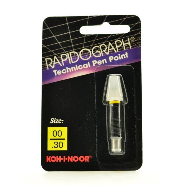 Koh-I-Noor Rapidograph No. 72D Replacement Point, 2x0, 0.3 mm (Min Order Qty 2) MPN:72D.ZZ