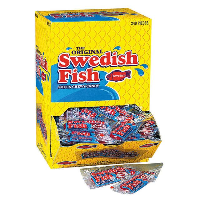 Swedish Fish, 46.5 Oz., Box Of 240 (Min Order Qty 3) MPN:43146