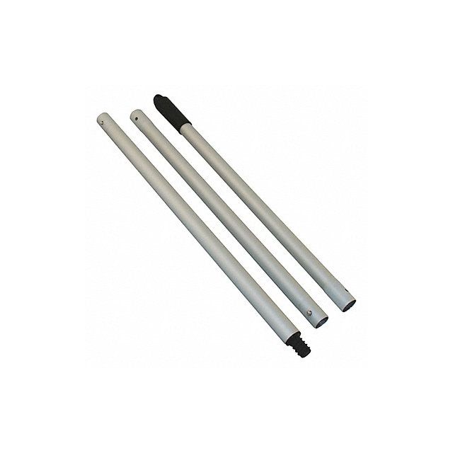 Aluminum Broom Thread Handle 5 ft 3 pcs MPN:CC263