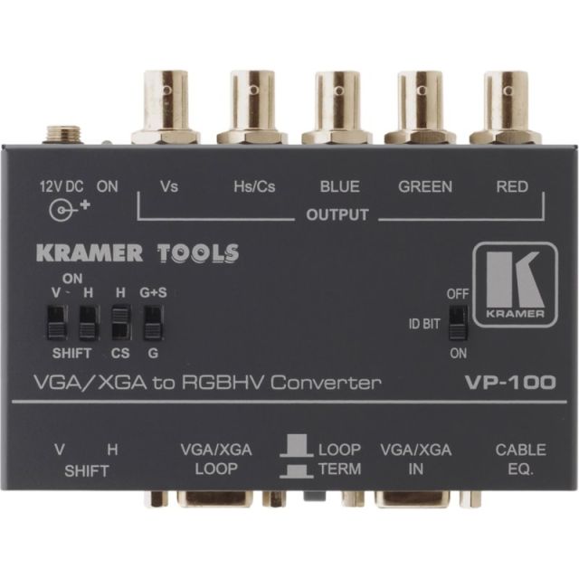 Kramer TOOLS VP-100 - VGA to RGBHV converter MPN:VP-100