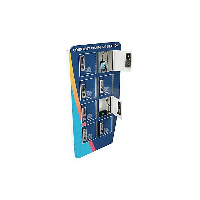 Device Charging Locker Wall Mounting MPN:KB-9334-POL8
