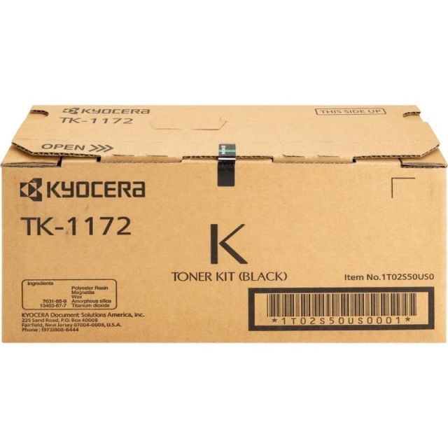 Kyocera TK-1172 Black Toner Cartridge MPN:TK-1172