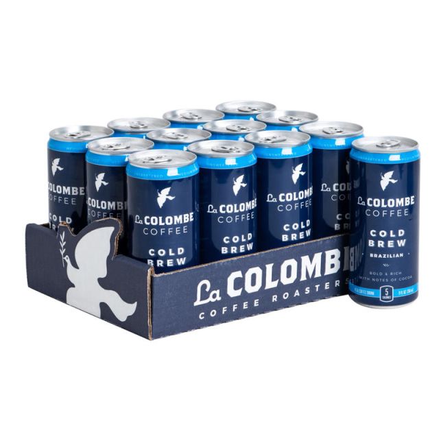 La Colombe Cold Brew Coffee, Brazilian, 9 Oz Per Bag, Pack Of 12 Cans (Min Order Qty 2) MPN:PPPURC1205